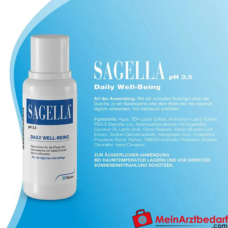 Sagella pH 3,5 Intimwaschlotion 100 ml