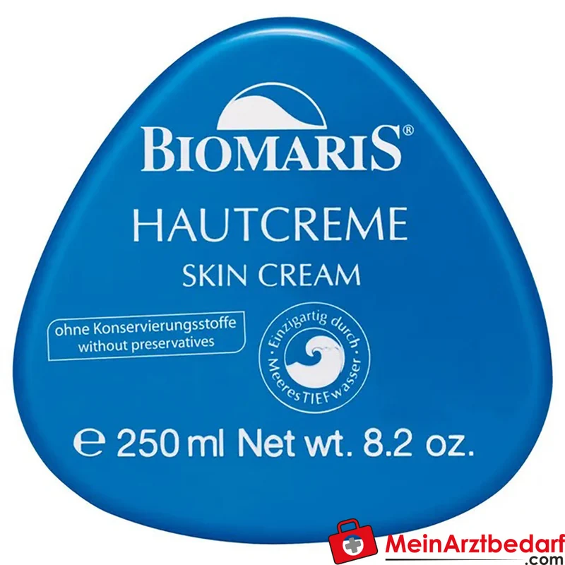 BIOMARIS Hautcreme Pocket stark fettend mit MeeresTIEFwasser Creme 250 ml