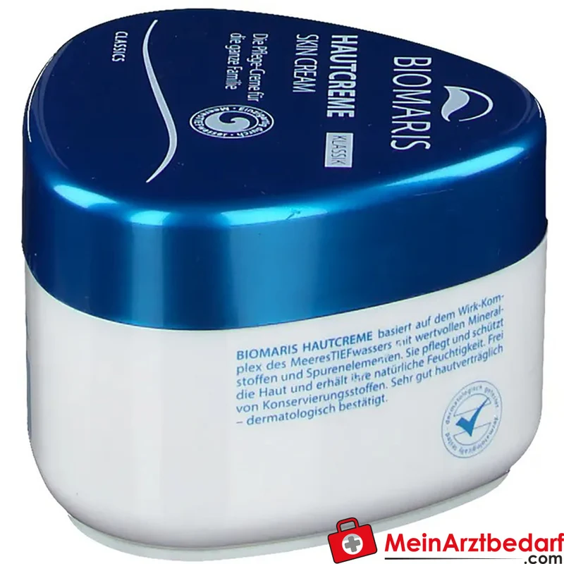 BIOMARIS Hautcreme Pocket stark fettend mit MeeresTIEFwasser Creme 250 ml