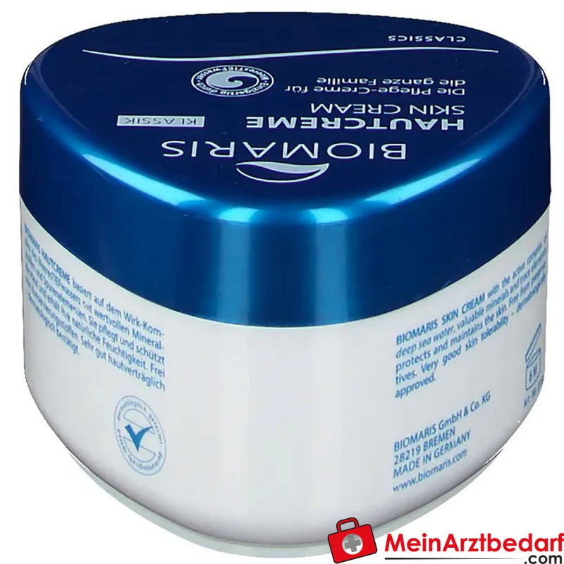 BIOMARIS Hautcreme Pocket stark fettend mit MeeresTIEFwasser Creme 250 ml