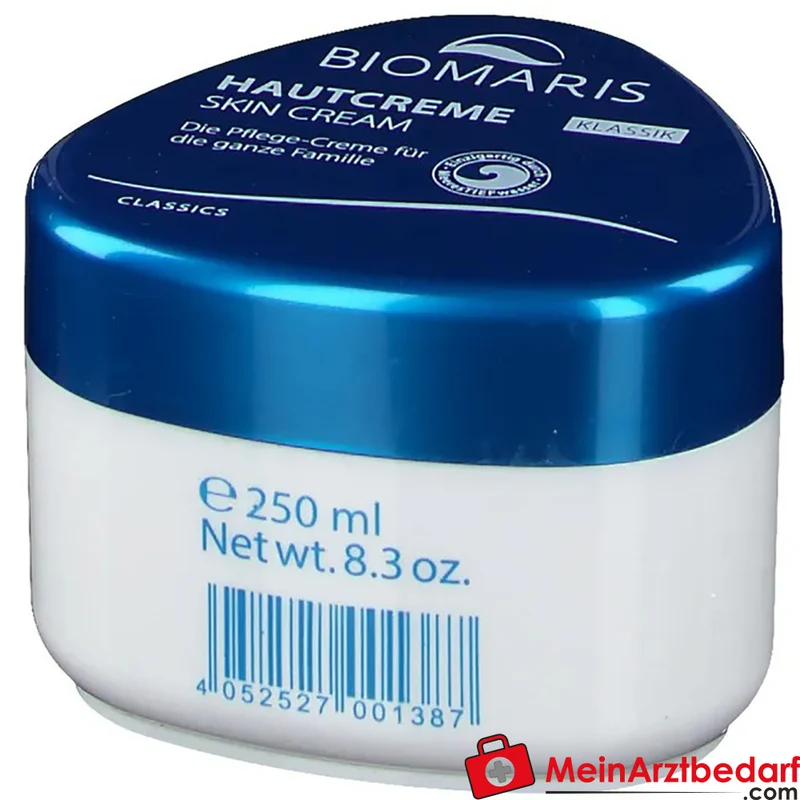 BIOMARIS Hautcreme Pocket stark fettend mit MeeresTIEFwasser Creme 250 ml