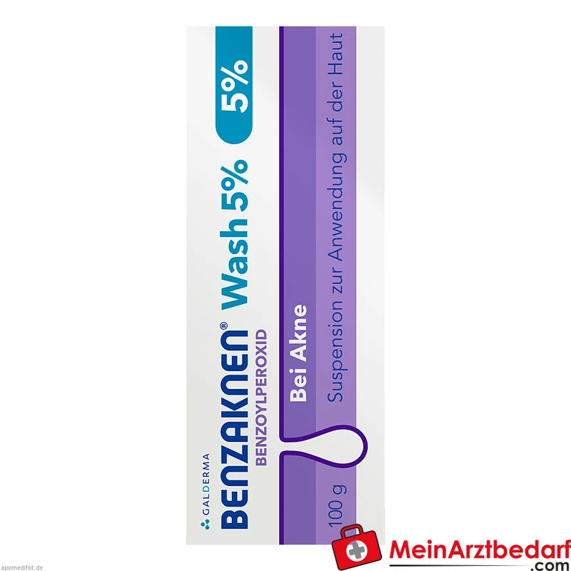 Benzaknen Wash 5% Benzoylperoxid Waschlotion 100 g