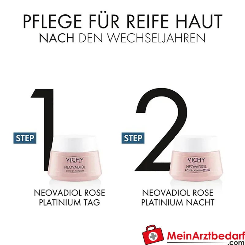 Vichy Neovadiol Rose Platinium Rosé-Creme 50 ml Anti-Age für reife, sensible Haut