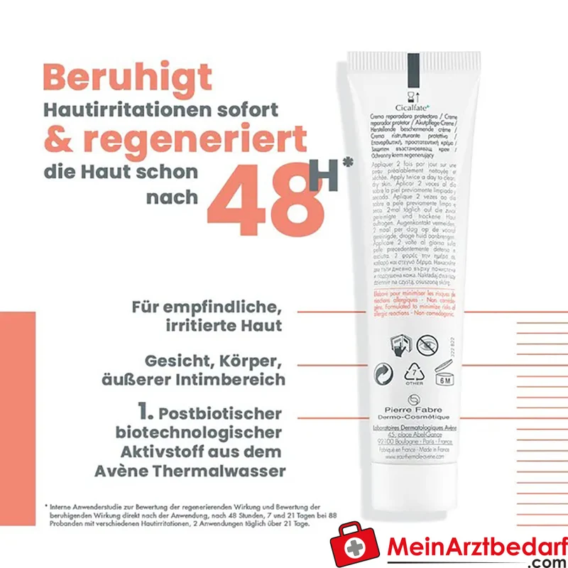 Avène Cicalfate+ Akutpflege-Creme C+-Restore postbiotisch 40 ml
