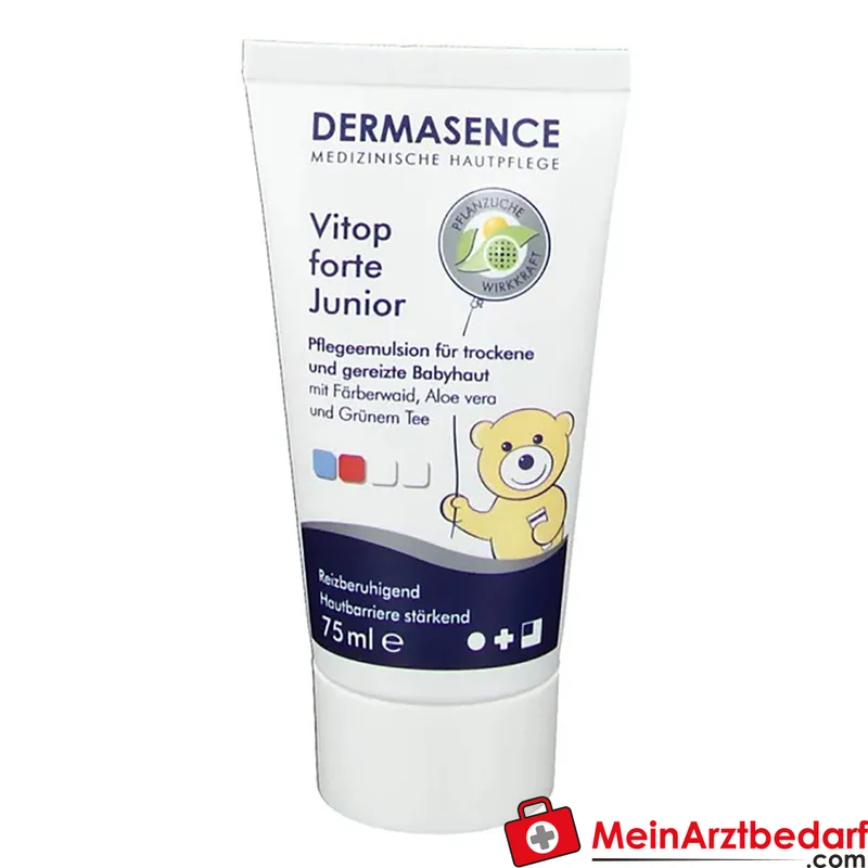 DERMASENCE Vitop forte Junior Panthenol Pflegeemulsion 75 ml