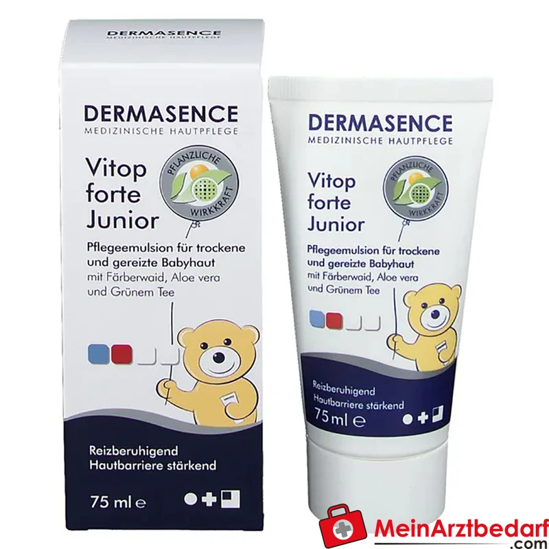 DERMASENCE Vitop forte Junior Panthenol Pflegeemulsion 75 ml