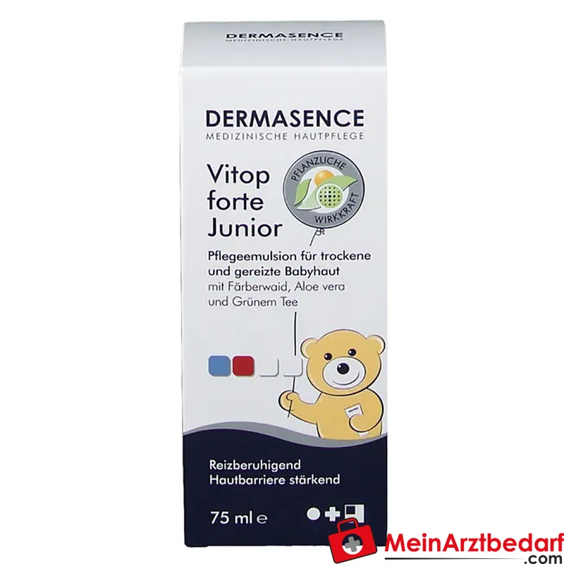 DERMASENCE Vitop forte Junior Panthenol Pflegeemulsion 75 ml