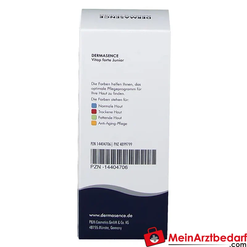 DERMASENCE Vitop forte Junior Panthenol Pflegeemulsion 75 ml