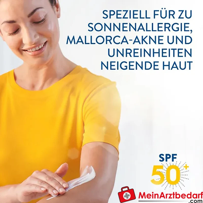 CETAPHIL SUN Sensitive Gel-Creme SPF 50+ fettfreie Sonnenschutz 200 ml