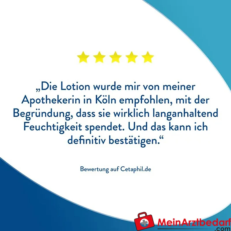 CETAPHIL Feuchtigkeitslotion 48h Lotion 460 ml parfümfrei für trockene, empfindliche Haut