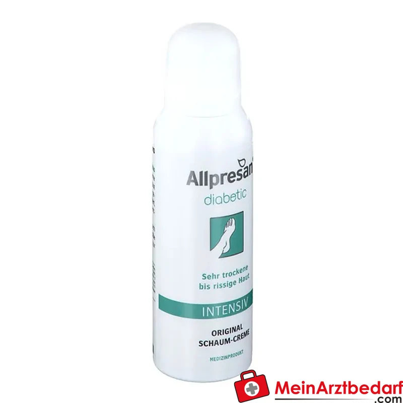 Allpresan Diabetic Intensiv Schaum-Creme 10% Urea 125 ml