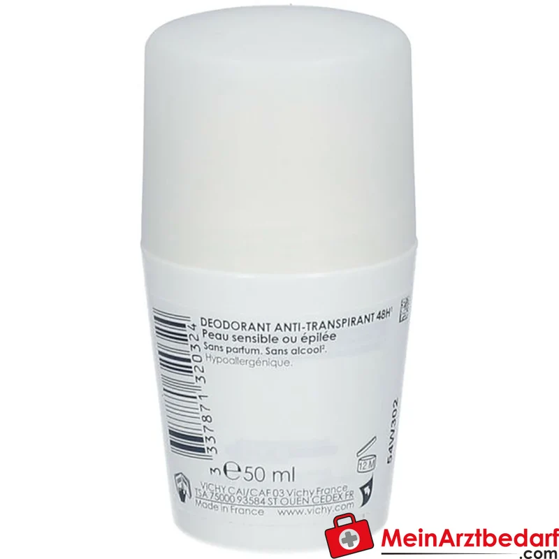 Vichy Sensitiv Anti-Transpirant 48h Dialuminiumchloridpentahydroxid Roll-on 50 ml