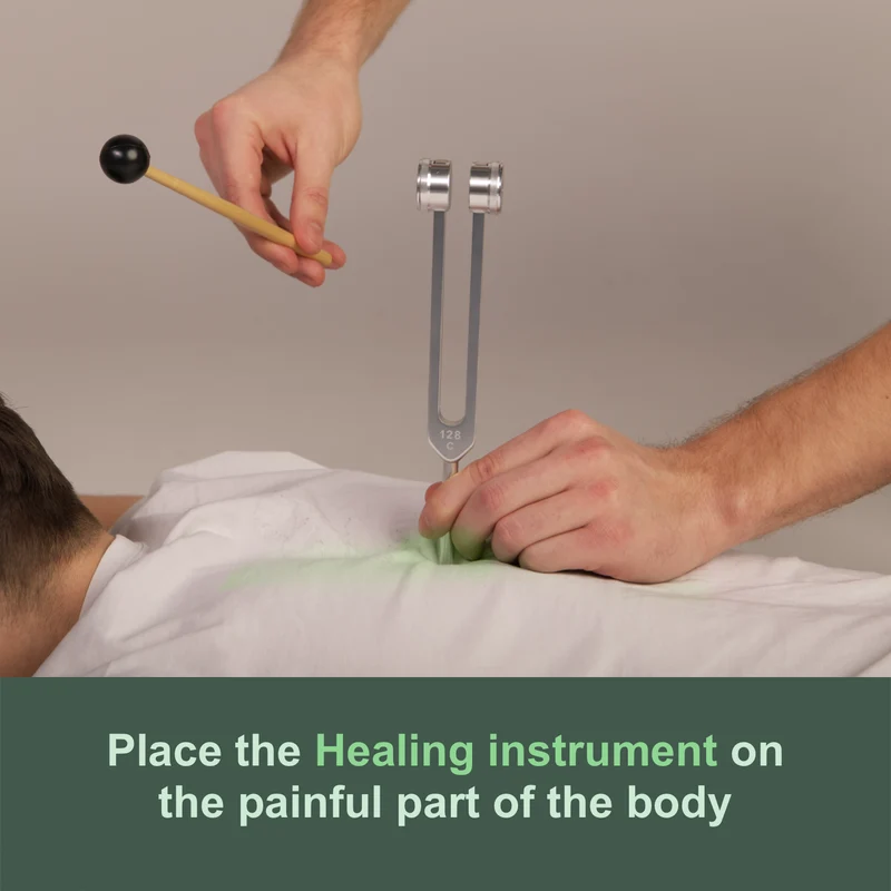 Stimmgabel 128Hz für Vibrations Therapie