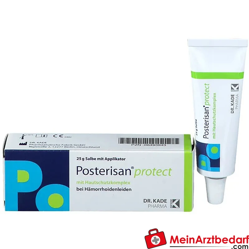 Posterisan protect Salbe Zinkoxid und Dexpanthenol 25 g
