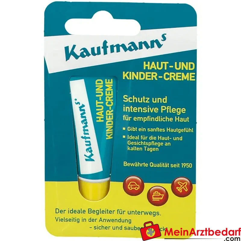Kaufmanns Haut- und Kindercreme Zinkoxid/Vaselin Creme 10 ml