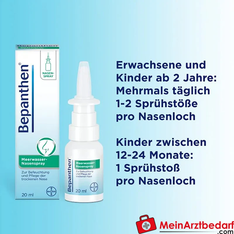 Bepanthen® Meerwasser-Nasenspray Dexpanthenol 20 ml