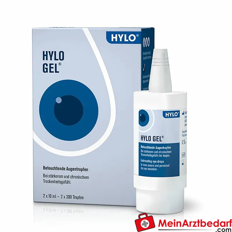 HYLO®-GEL Hyaluronsäure 0,2% Augentropfen 20 ml