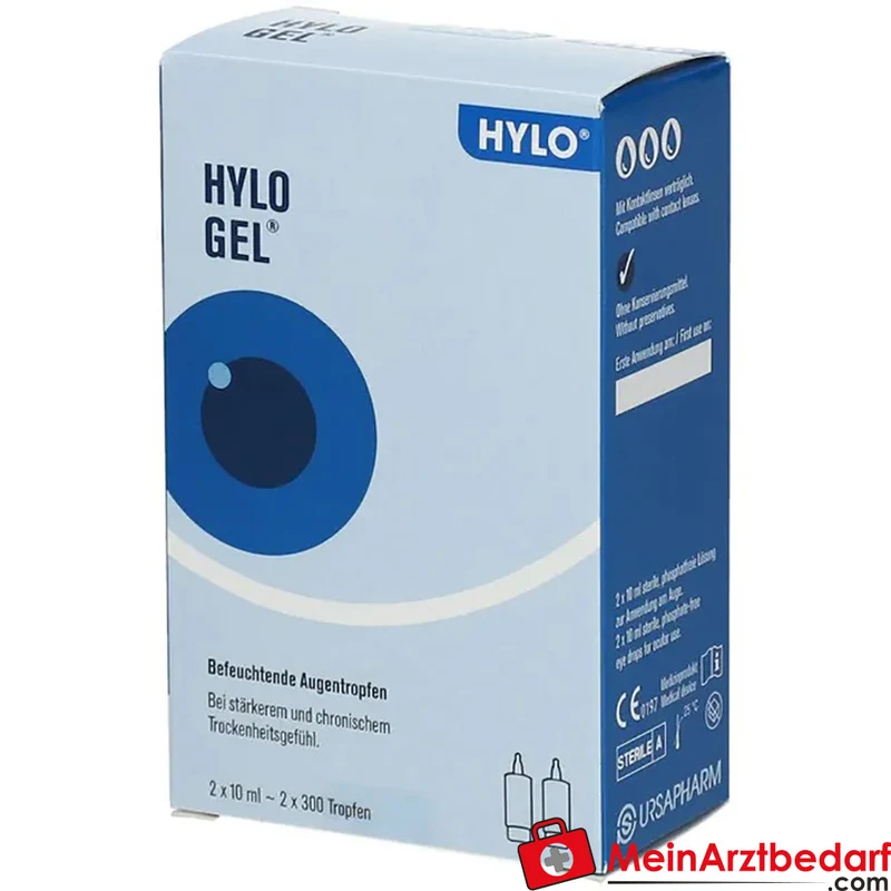 HYLO®-GEL Hyaluronsäure 0,2% Augentropfen 20 ml