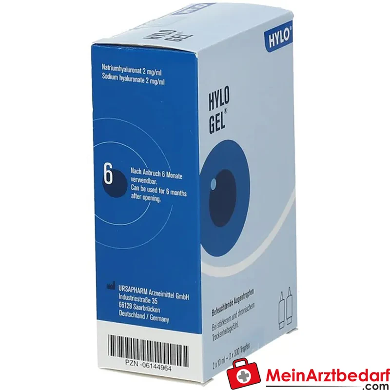 HYLO®-GEL Hyaluronsäure 0,2% Augentropfen 20 ml