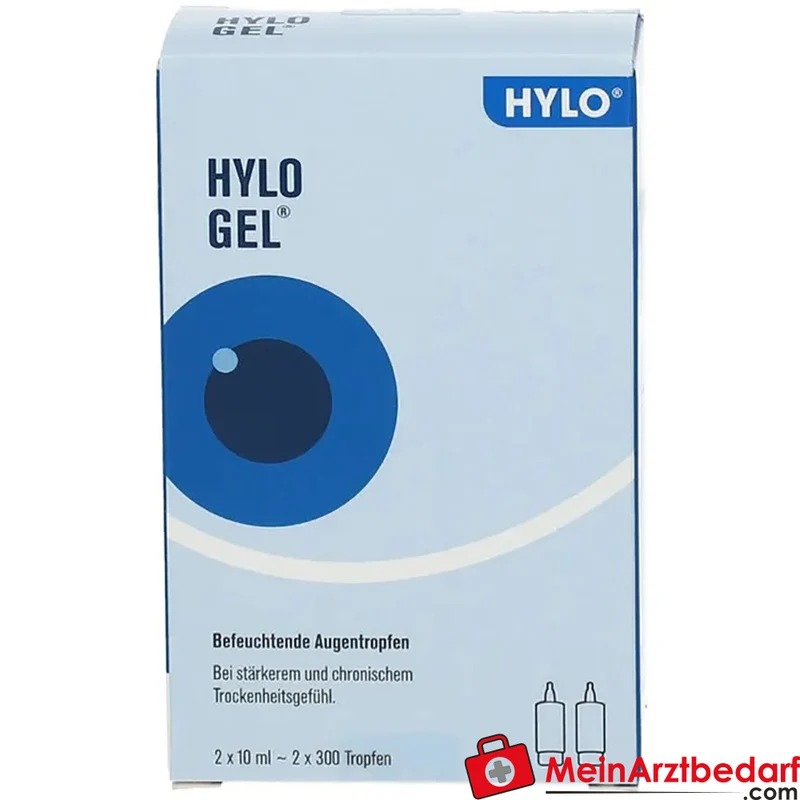 HYLO®-GEL Hyaluronsäure 0,2% Augentropfen 20 ml