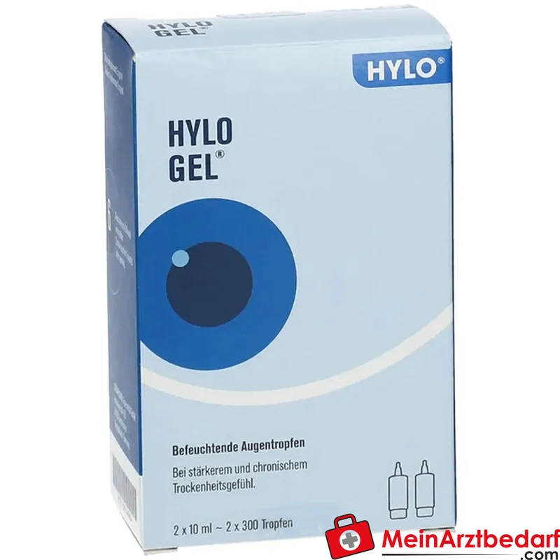 HYLO®-GEL Hyaluronsäure 0,2% Augentropfen 20 ml