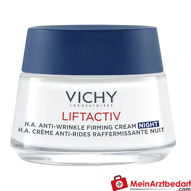 Vichy Liftactiv Hyaluron Anti-Falten Nachtcreme mit Hyaluronsäure 50 ml
