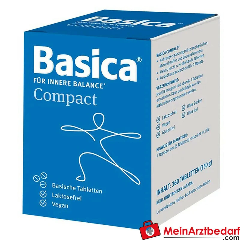 Basica Compact basische Tabletten mit Mineralstoffen und Spurenelementen 360 St.