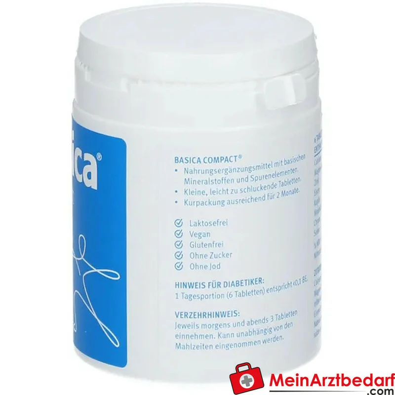 Basica Compact basische Tabletten mit Mineralstoffen und Spurenelementen 360 St.