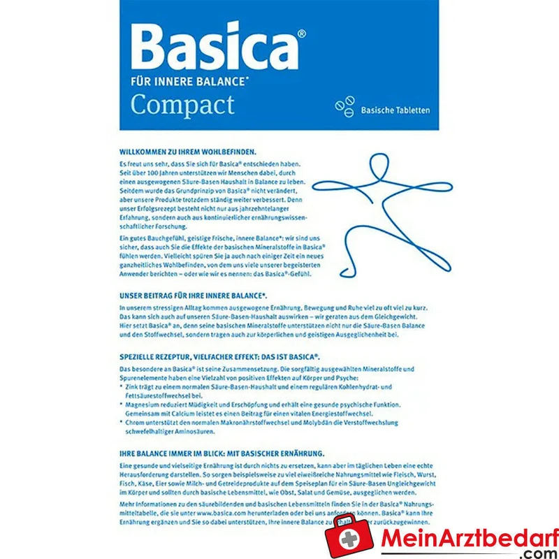 Basica Compact basische Tabletten mit Mineralstoffen und Spurenelementen 360 St.