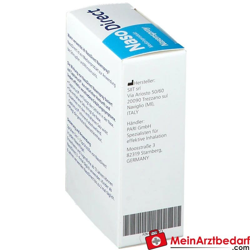 NasoDirect Nasenspray Dexpanthenol, Poliglusam, Natriumchlorid 20 ml