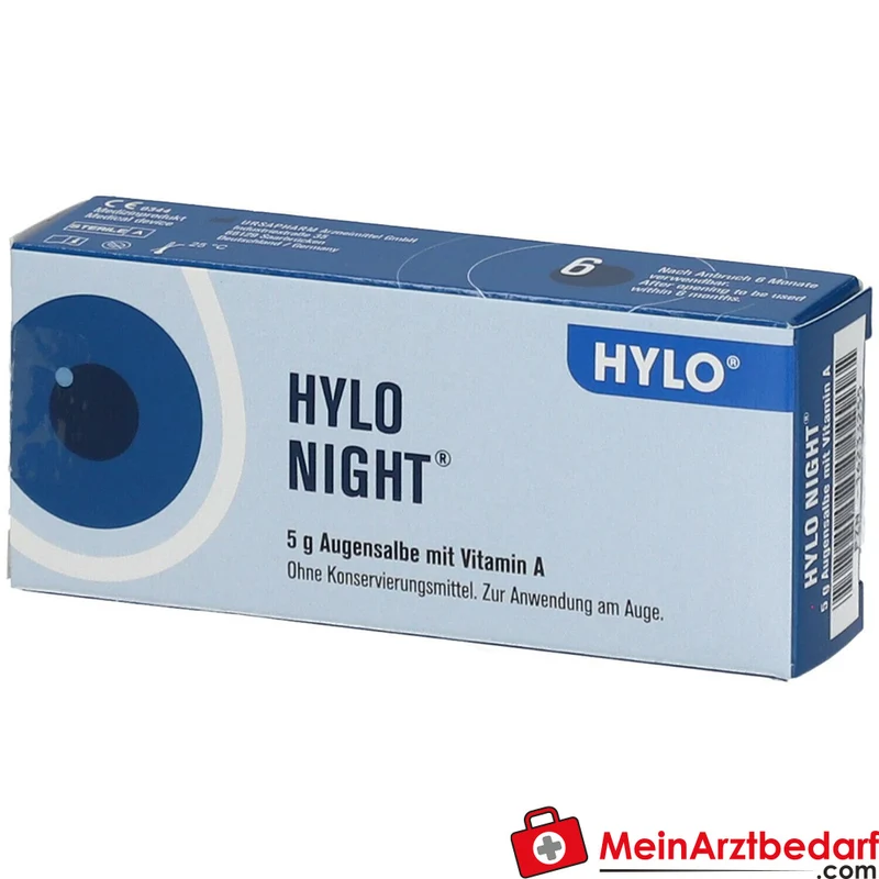 HYLO NIGHT Augensalbe mit Vitamin A 5 g