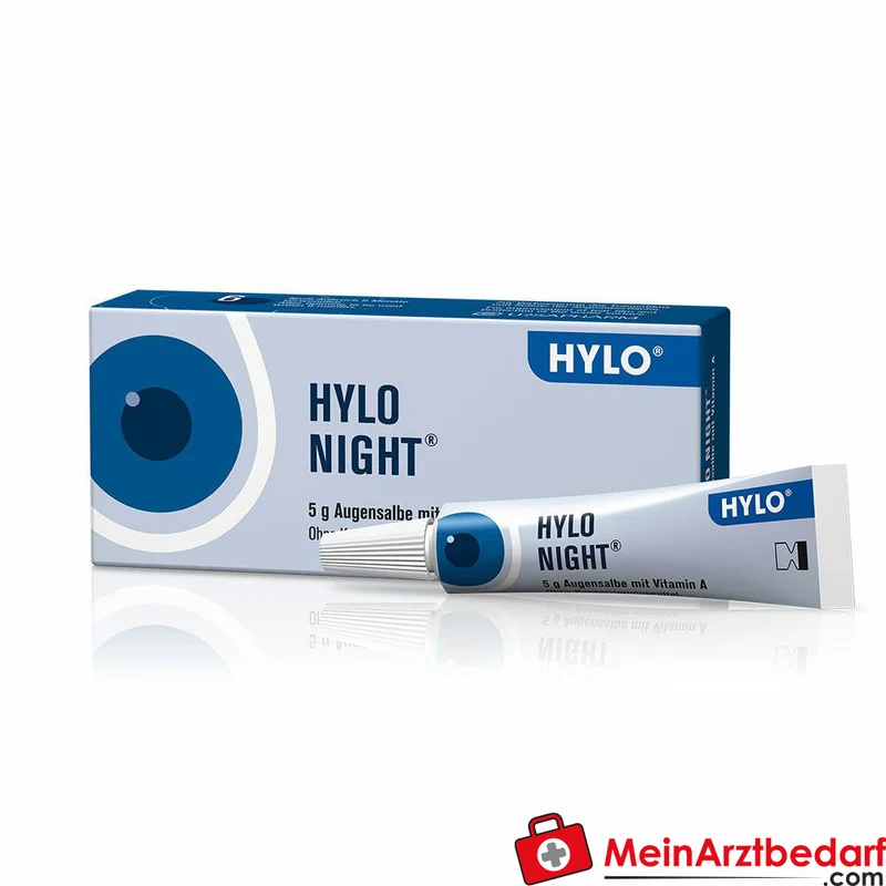 HYLO NIGHT Augensalbe mit Vitamin A 5 g