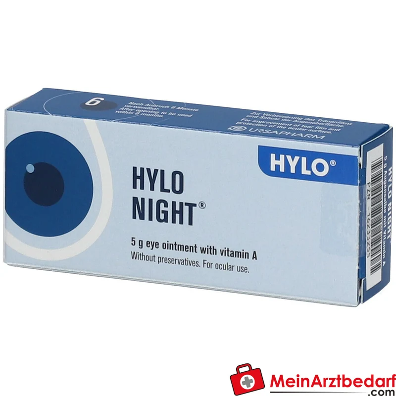 HYLO NIGHT Augensalbe mit Vitamin A 5 g