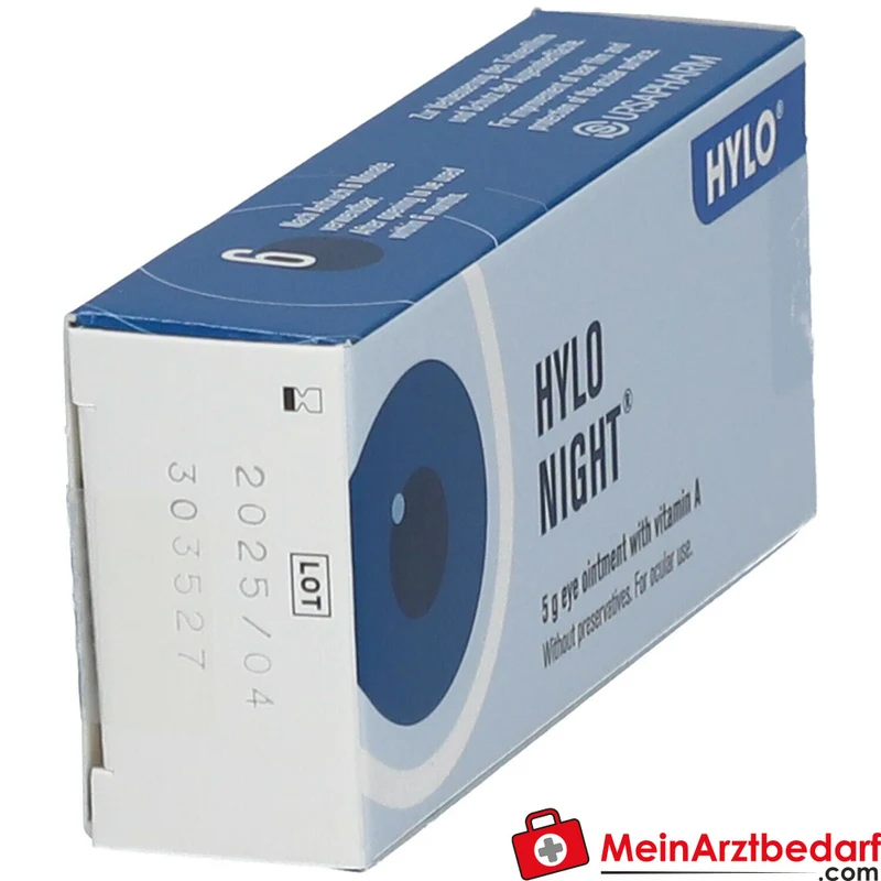 HYLO NIGHT Augensalbe mit Vitamin A 5 g