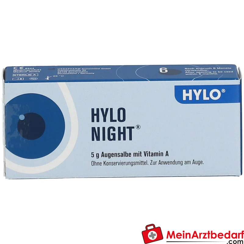 HYLO NIGHT Augensalbe mit Vitamin A 5 g