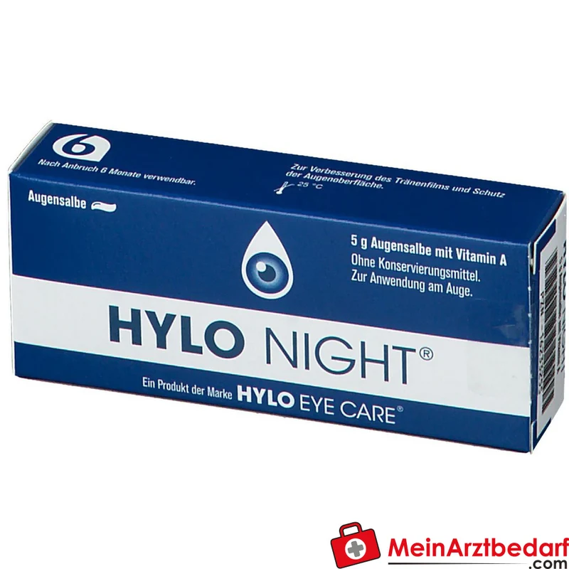HYLO NIGHT Augensalbe mit Vitamin A 5 g