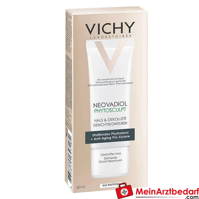 Vichy Neovadiol Phytosculpt straffende Creme mit Pro-Xylane & Hyaluronsäure für Gesicht, Hals & Dekolleté 50 ml