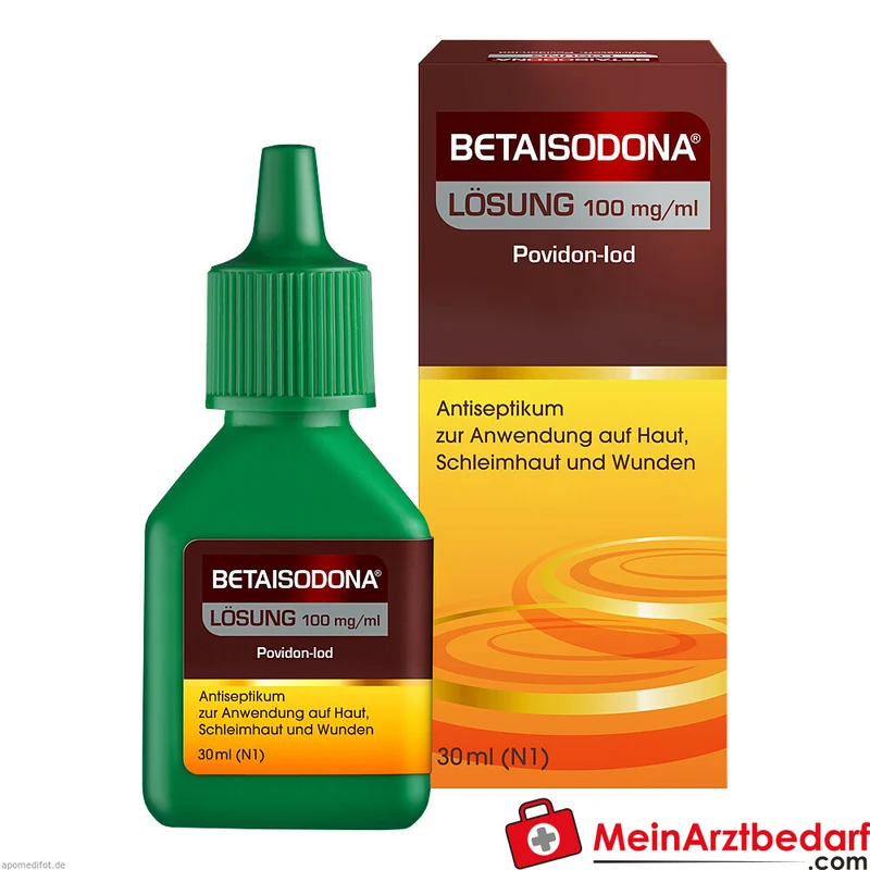 Betaisodona 100 mg Lösung zur Haut- und Wunddesinfektion