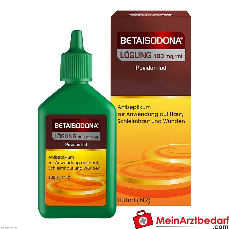 Betaisodona 100 mg Lösung zur Haut- und Wunddesinfektion