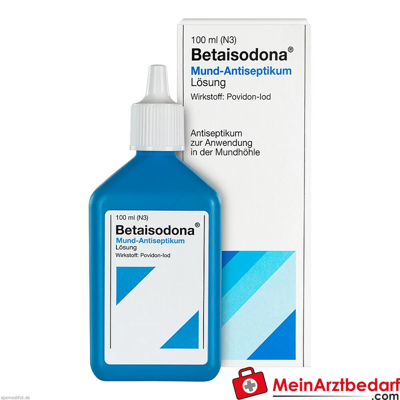 Betaisodona Mund-Antiseptikum Povidon-Iod 0,75% Lösung (Mundspülung) 120 ml