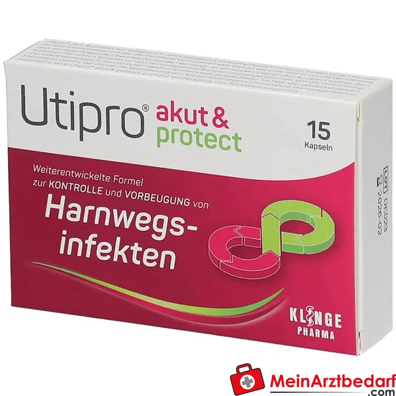 Utipro akut und protect Xyloglucan 100 mg, Gelose 50 mg Kapseln 15 Stück
