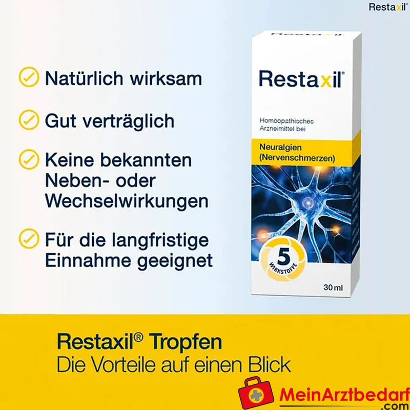 RESTAXIL 5-fach-Wirkkomplex Tropfen 30 ml homöopathisches Arzneimittel