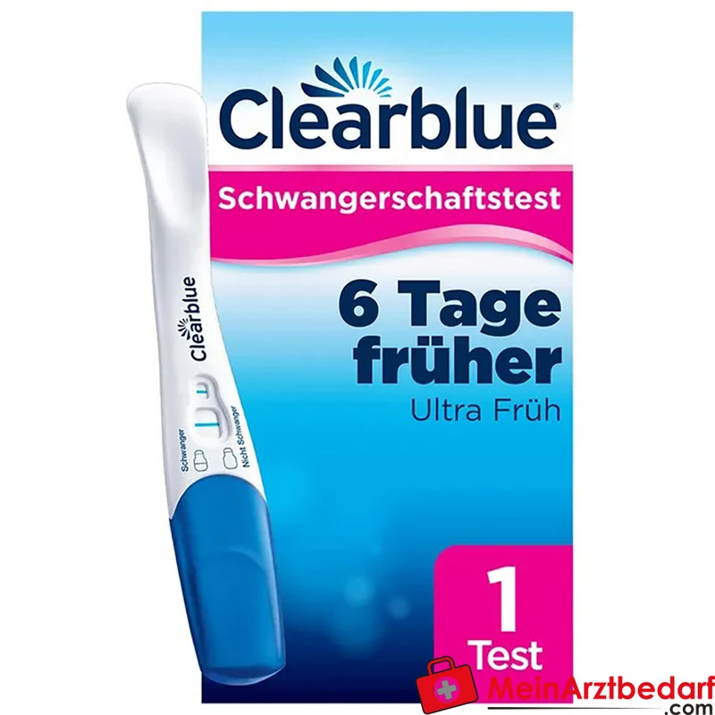 Clearblue Schwangerschaftstest Frühe Erkennung 10 mIU/ml Teststäbchen 1 Stück