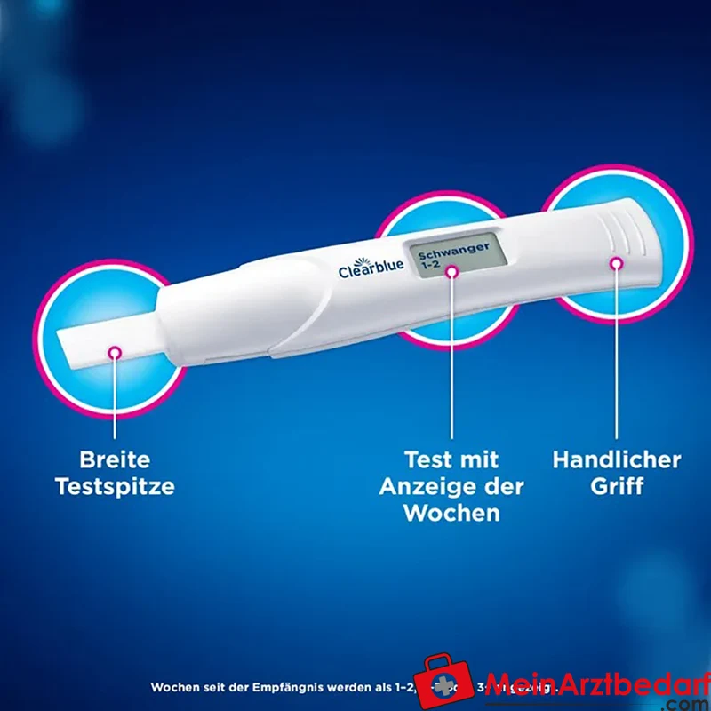 Clearblue Schwangerschaftstest digital mit Wochenbestimmung 1 St.