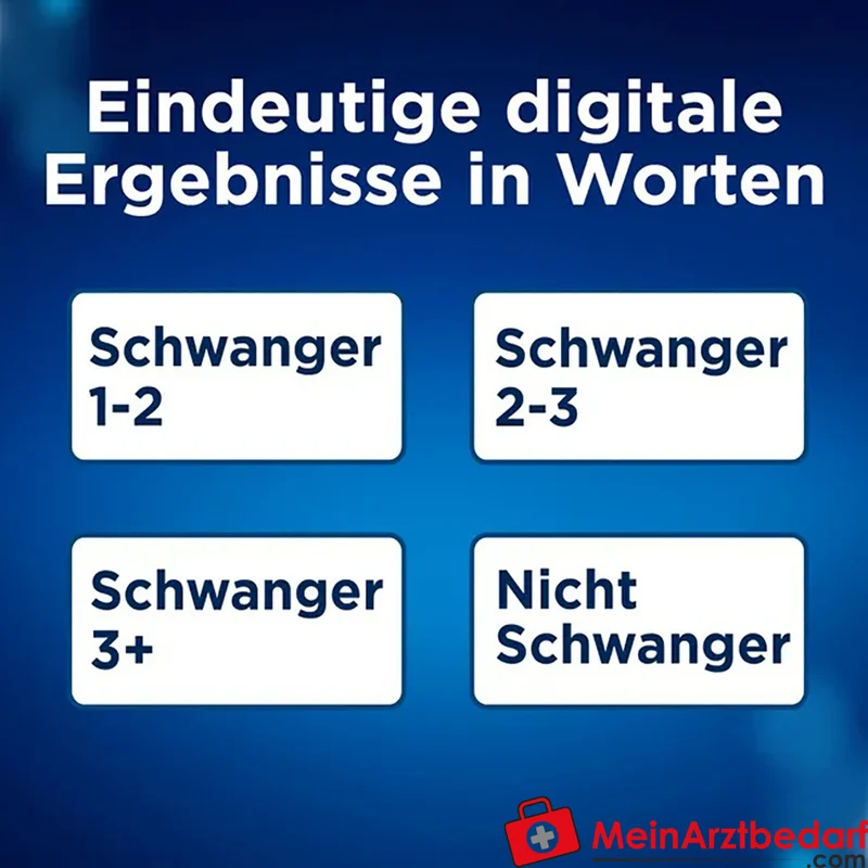Clearblue Schwangerschaftstest digital mit Wochenbestimmung 1 St.