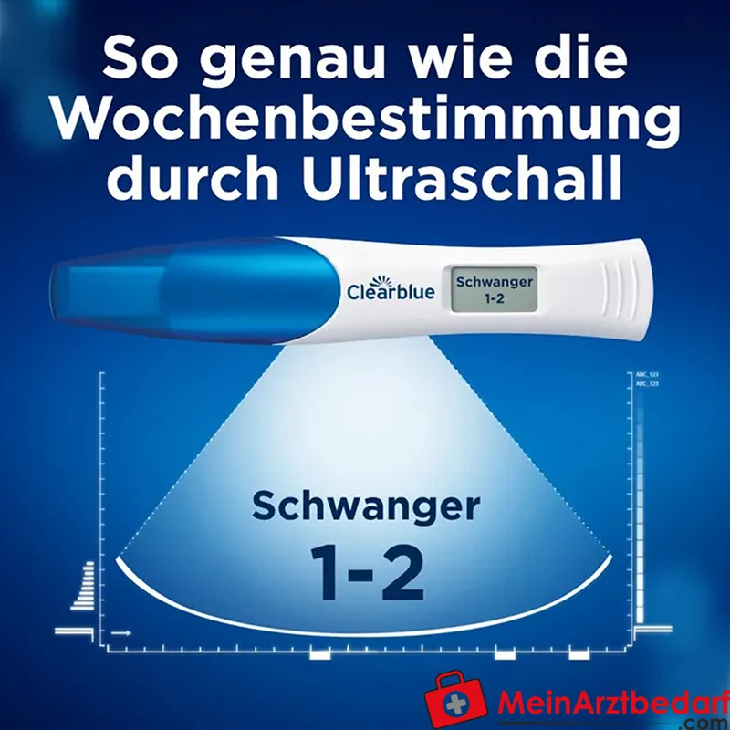 Clearblue Schwangerschaftstest digital mit Wochenbestimmung 1 St.