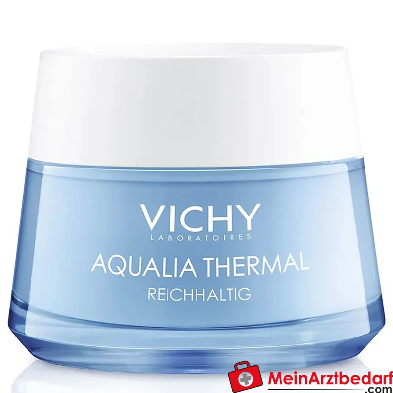 VICHY Aqualia Thermal Reichhaltige Feuchtigkeitscreme mit Hyaluron, Tiegel 50 ml