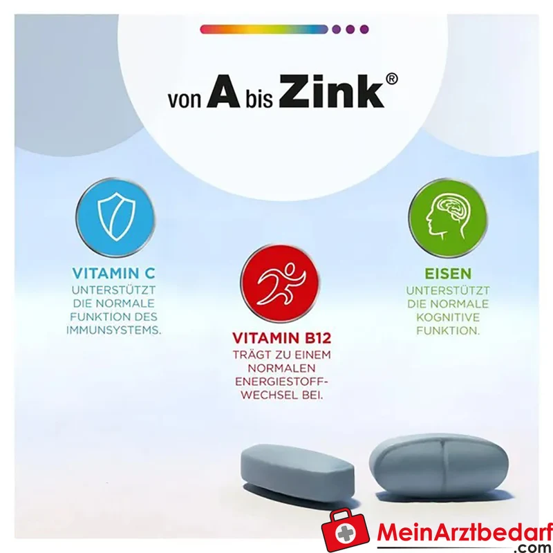 Centrum Von A bis Zink Multivitamin-Mineralstoff Tabletten 30 Stück