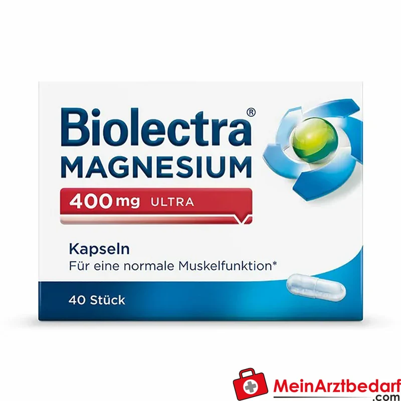 Biolectra Magnesium 400 mg ultra Kapseln 40 Stück