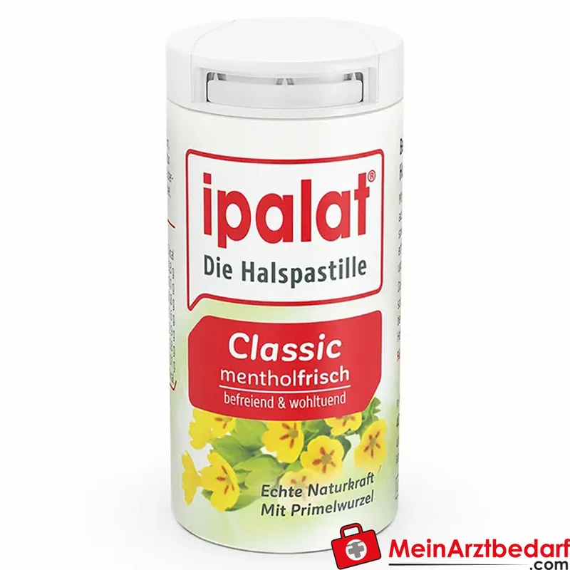 ipalat Halspastillen classic mit Primelwurzel und Menthol 40 Stück